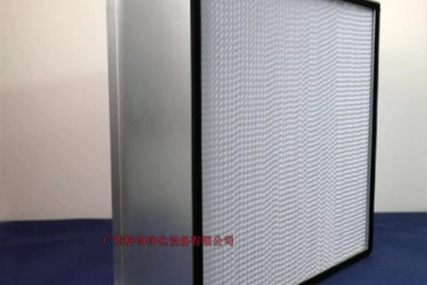 亞高效過濾器阻力的影響